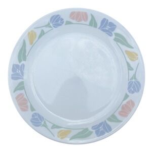 Corelle by Corning 10" Dinner Plate Vitrelle‎ Floral Provence Garden Made in